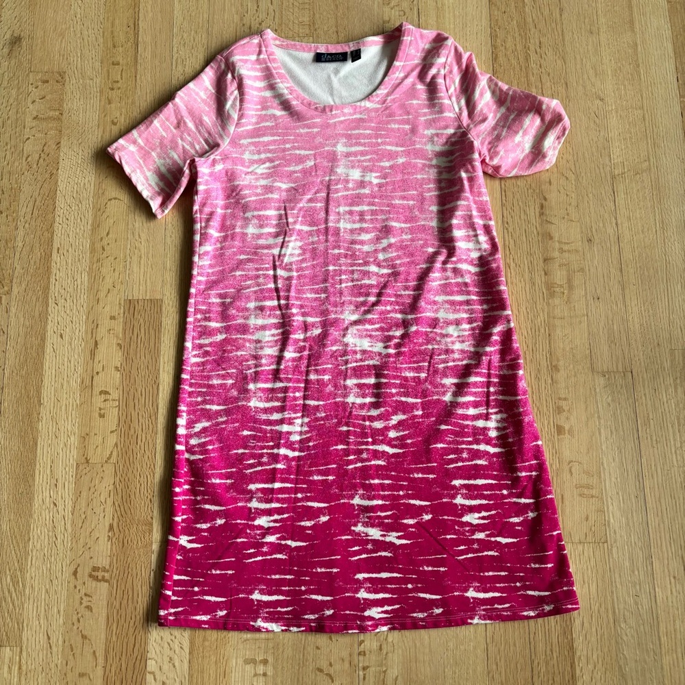 D&Co Pink Ombre Women's cover up beach Dress